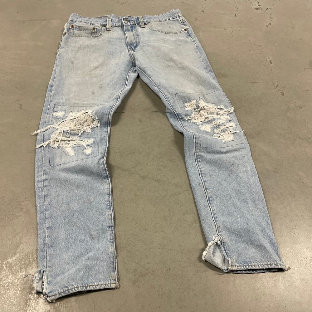 vintage thrashed Levi's low rise Jeans 32x29